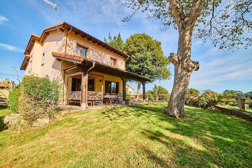 Casa Rural En Plena Naturaleza, Playa, Senderismo Villahormes Dış mekan fotoğraf