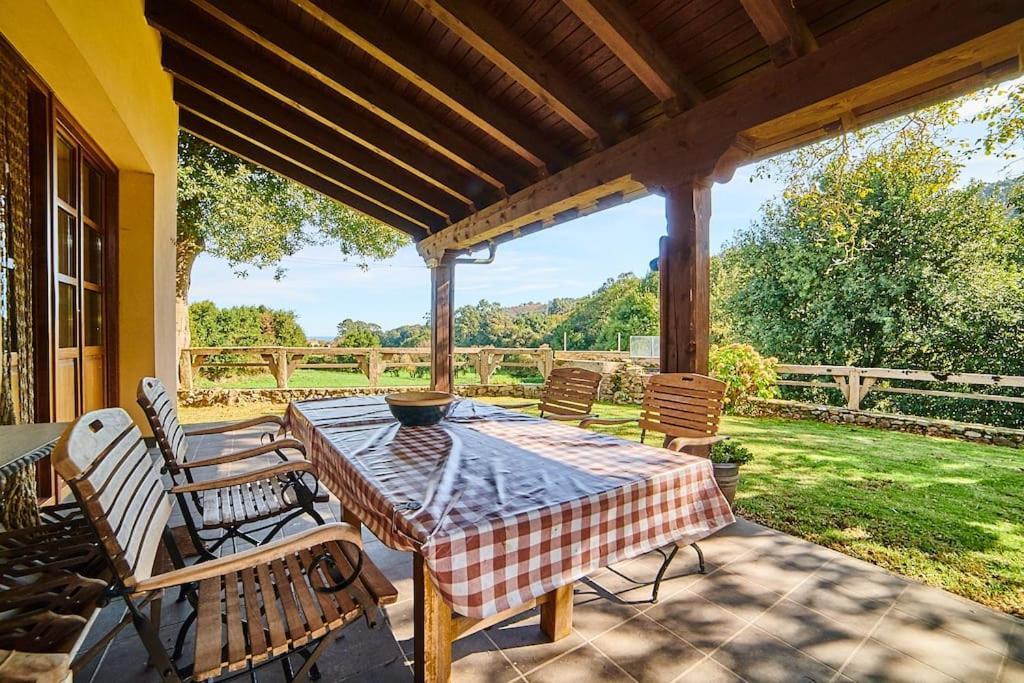 Casa Rural En Plena Naturaleza, Playa, Senderismo Villahormes Dış mekan fotoğraf
